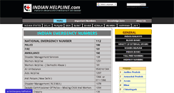 Desktop Screenshot of indianhelpline.com